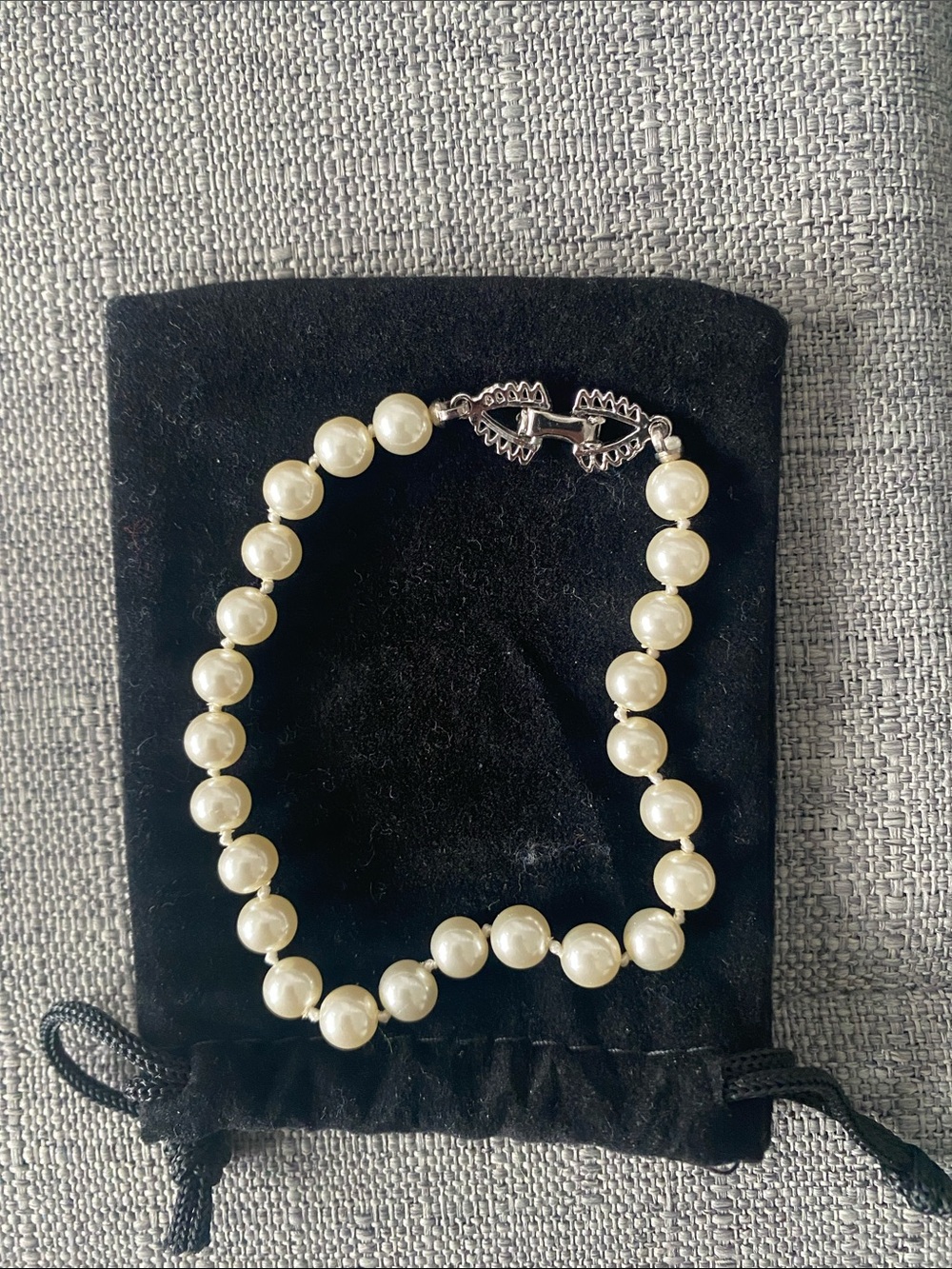 Vintage faux Pearl Bracelet